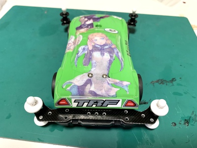 痛車のミニ四駆マシンを作ってみました～日本が生んだ痛車文化は芸術品だと思います！